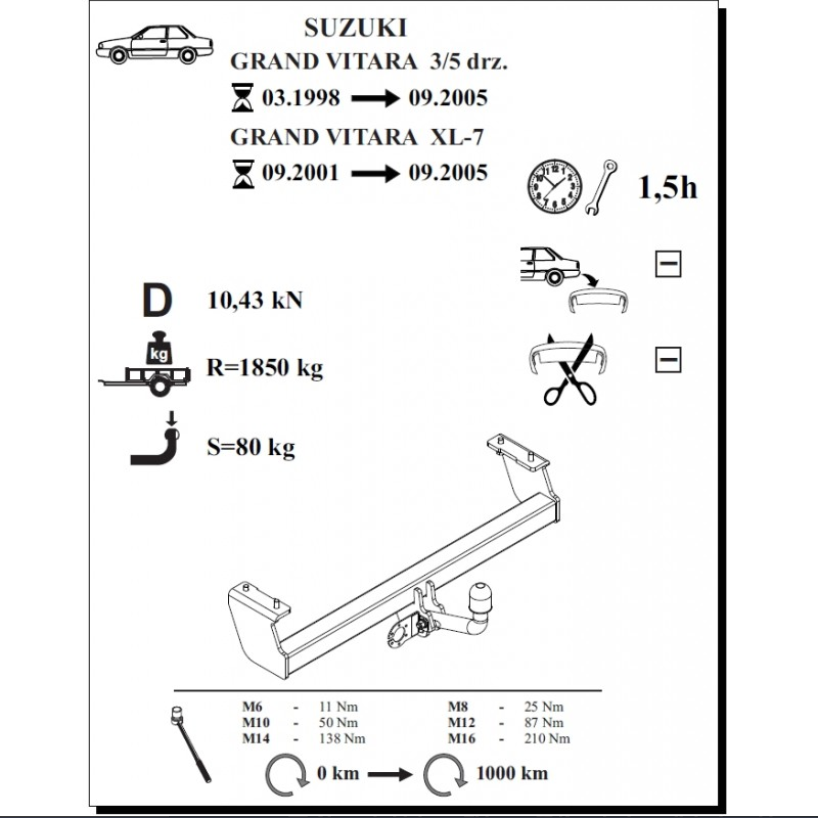 GRAND VITARA 2001-2005