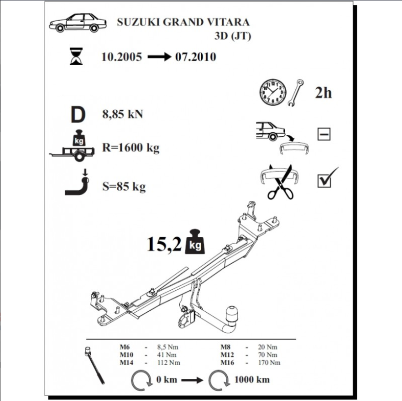 GRAND VITARA 3D 2005-2010